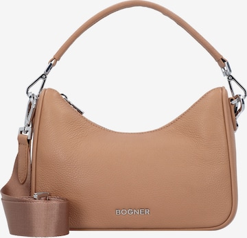 BOGNER Schultertasche 'Pontresina Lora' in Beige: predná strana