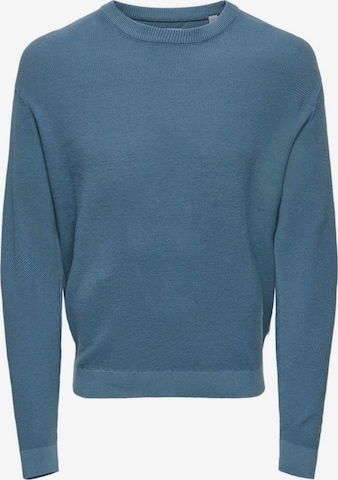 Only & Sons Pullover i blå: forside