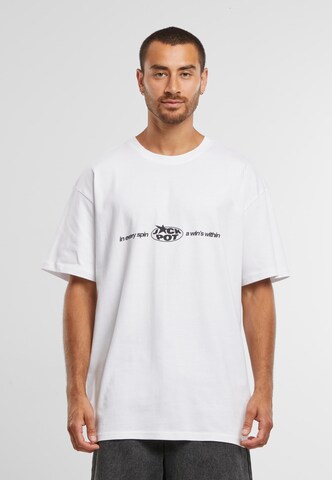 T-Shirt Mister Tee en blanc