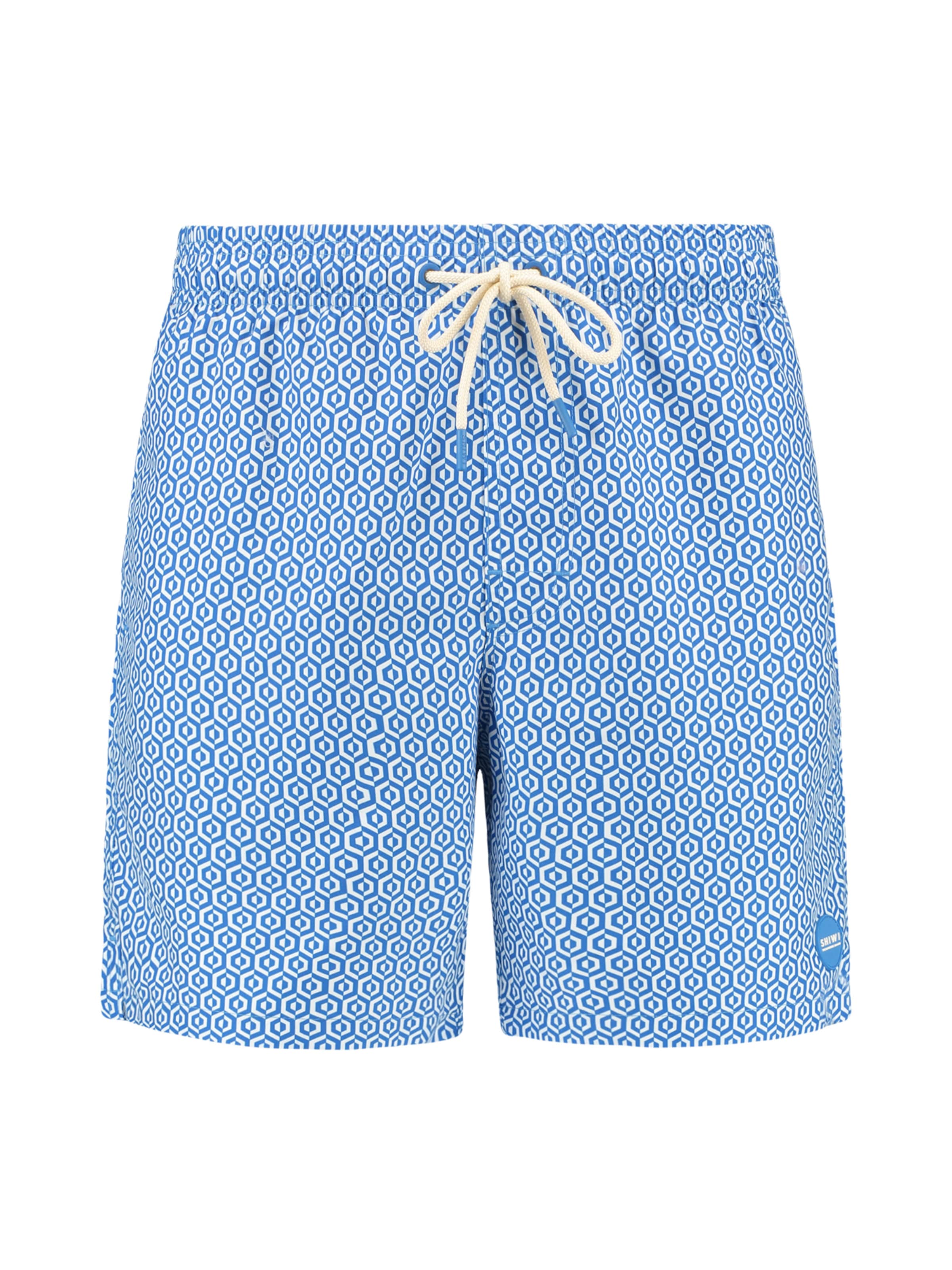 Shiwi Badeshorts 'Mike' in Blau: Vorderseite