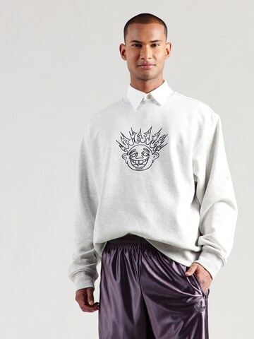 VANS Sweatshirt in Grey: front