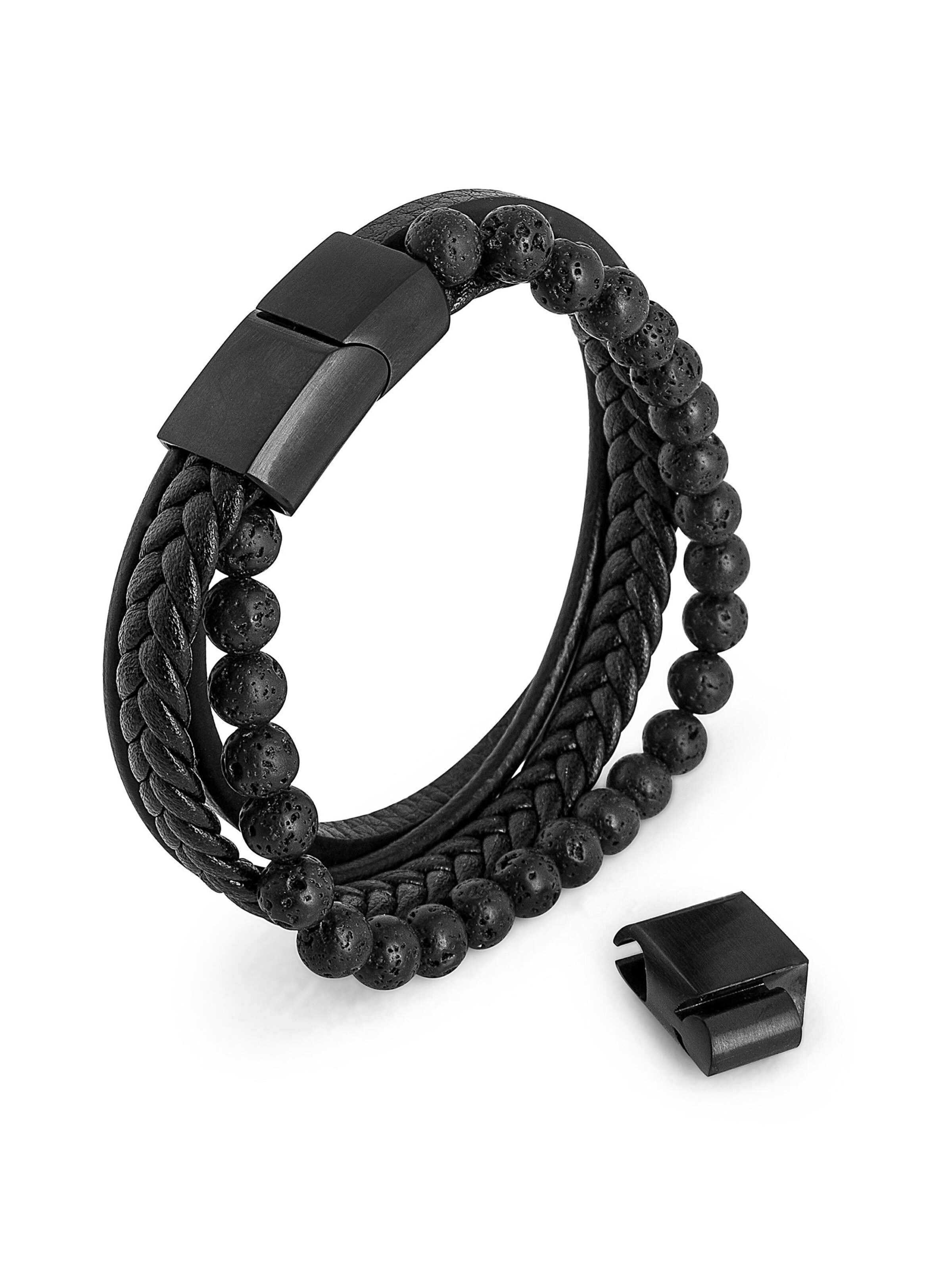 Akitsune Bracelet 'Bellum' in Black