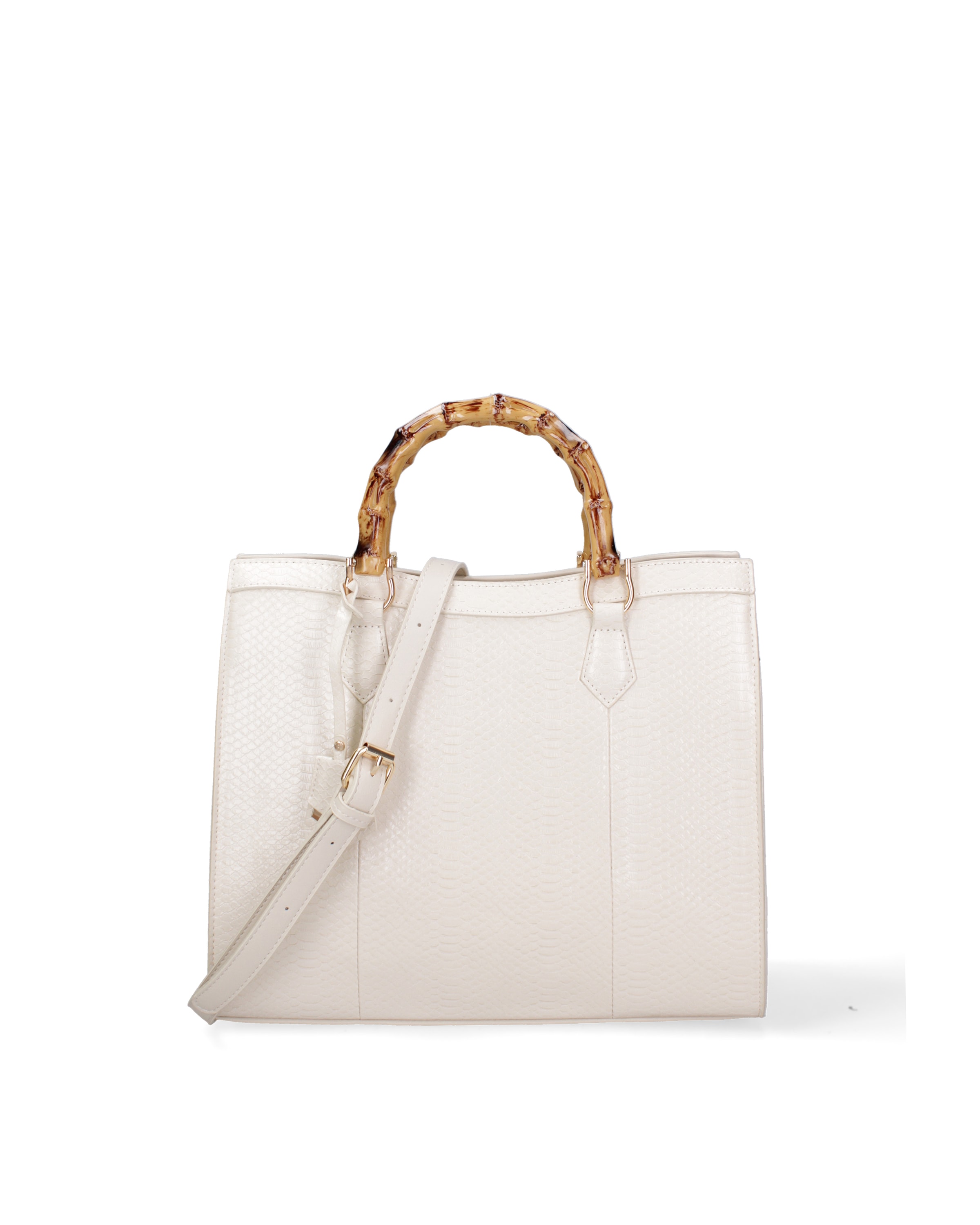 Borsa a spalla di Diana&Co. in beige: frontale