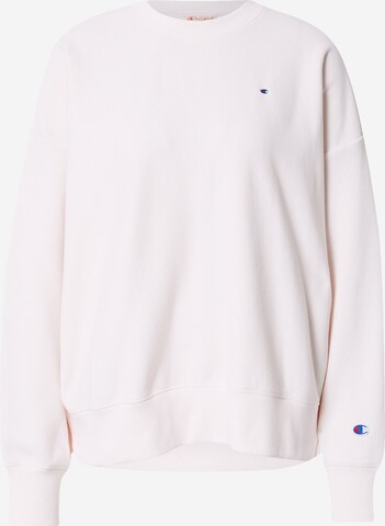 Champion Reverse Weave Sweatshirt i Lyserød | YOU