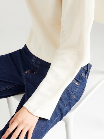 GAPSweater majica 'HORSESHOE' - bijela boja