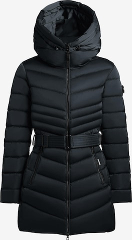 khujo Mantel 'Kina' in Grau: Vorderseite