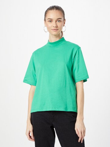 Lindex - Camisa 'Beatrice' em verde: frente