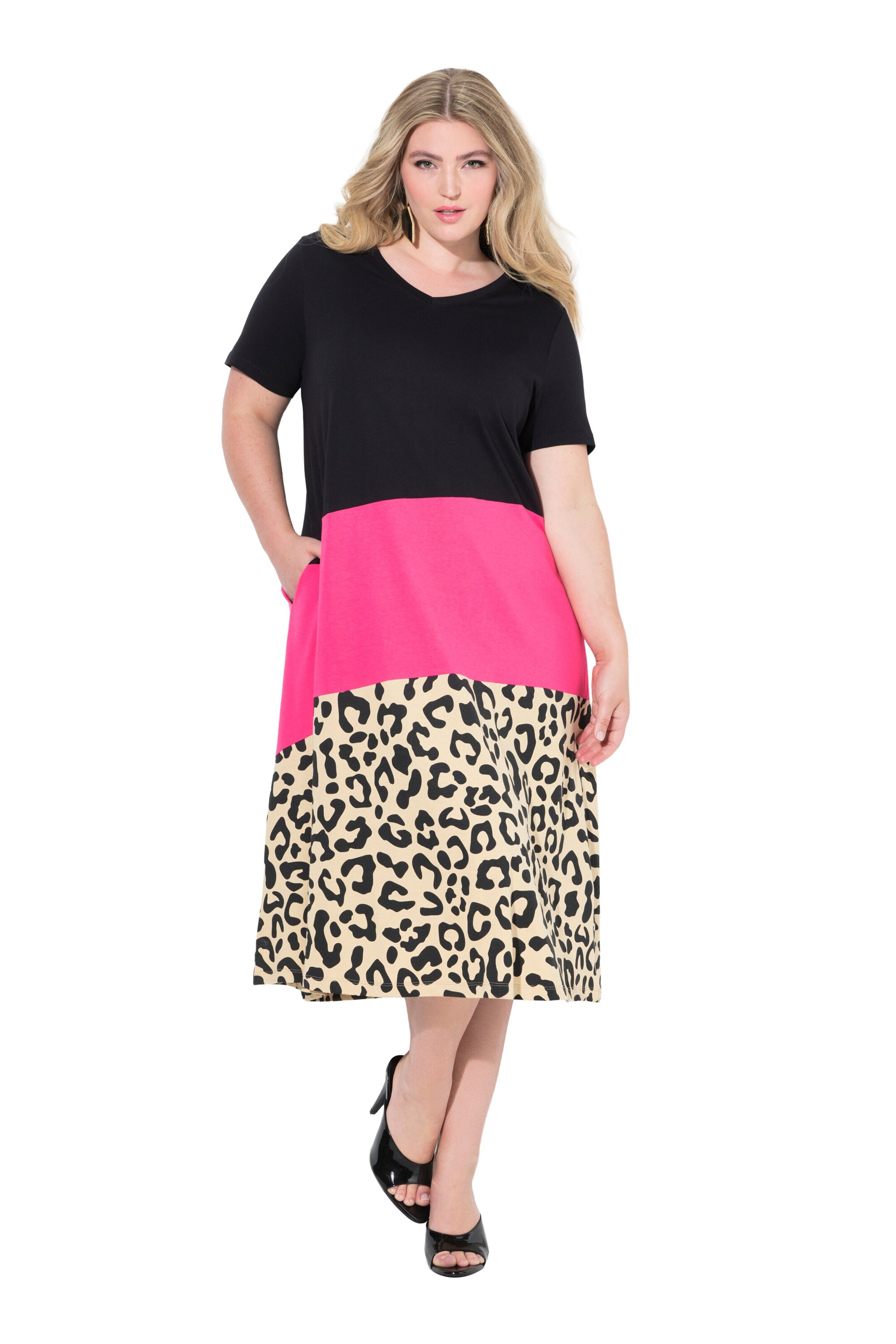 MIAMODA Dress in Black: front