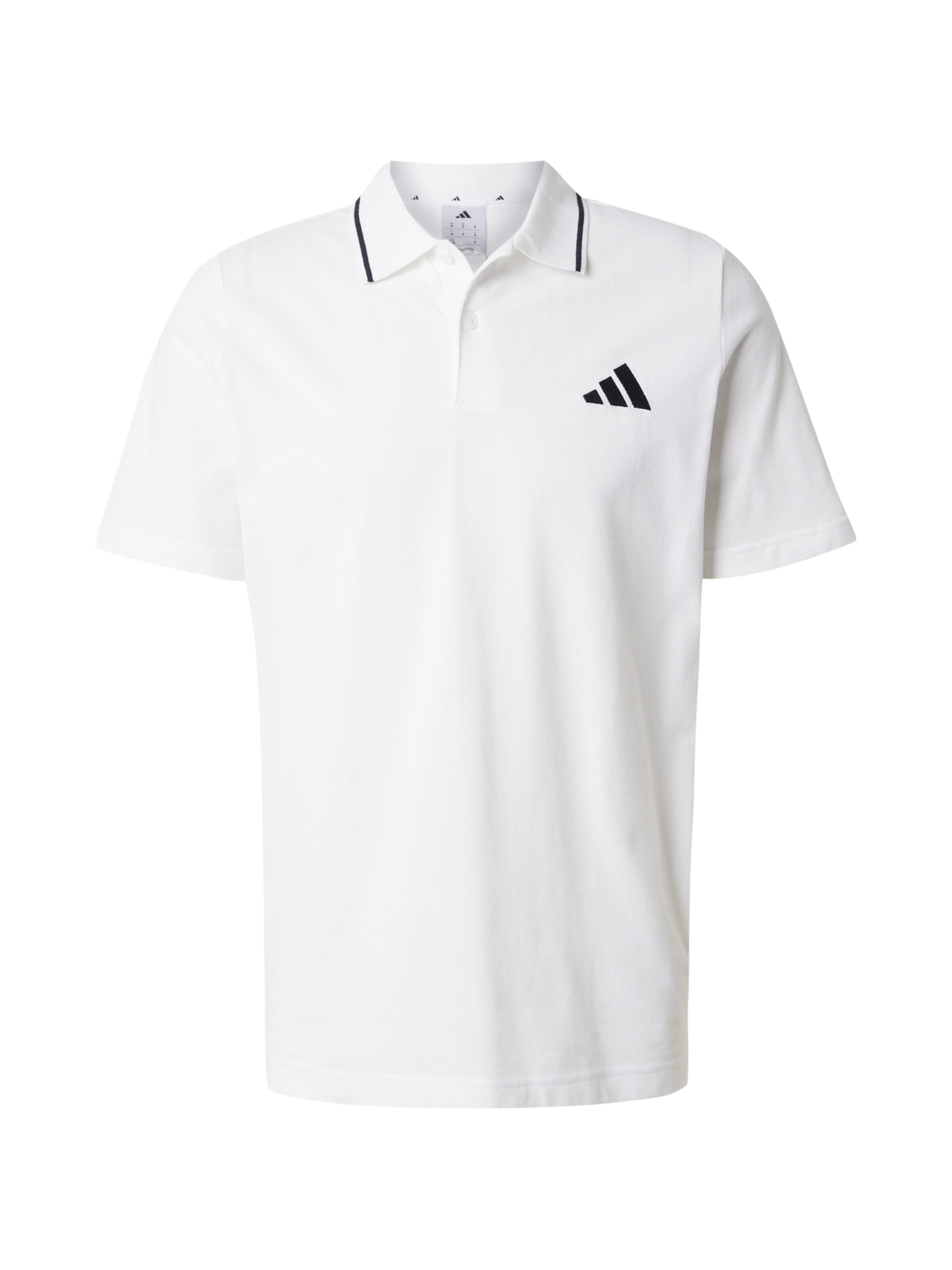 ADIDAS SPORTSWEAR Λειτουργικό μπλουζάκι 'Essentials' σε λευκό: μπροστά