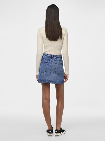 Jupe 'Hrissy' PIECES en bleu