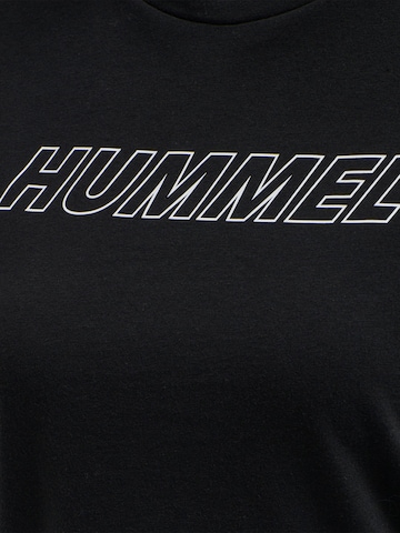 Hummel Sportshirt in Schwarz