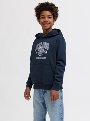 Jack & Jones Junior Sweatshirt in Blau: Vorderseite