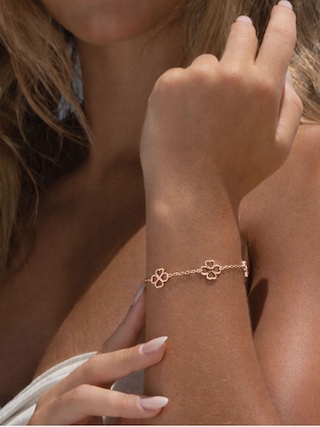 Bracelet 'Kleeblatt' GOOD.designs en bronze : devant