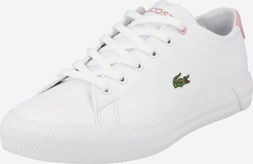 LACOSTE - Zapatillas deportivas en blanco: frente