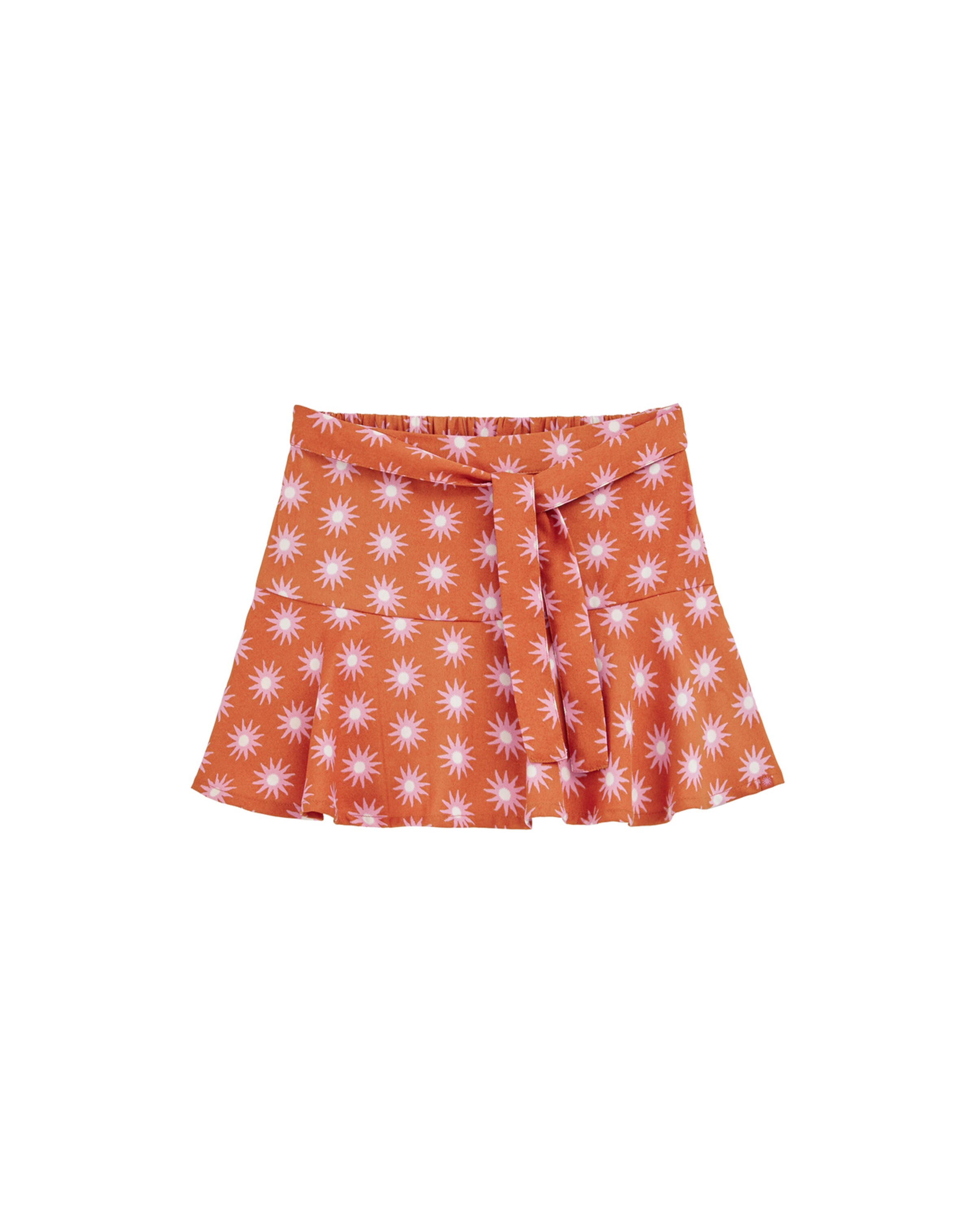 WE Fashion Spódnica w kolorze brązowy: przód