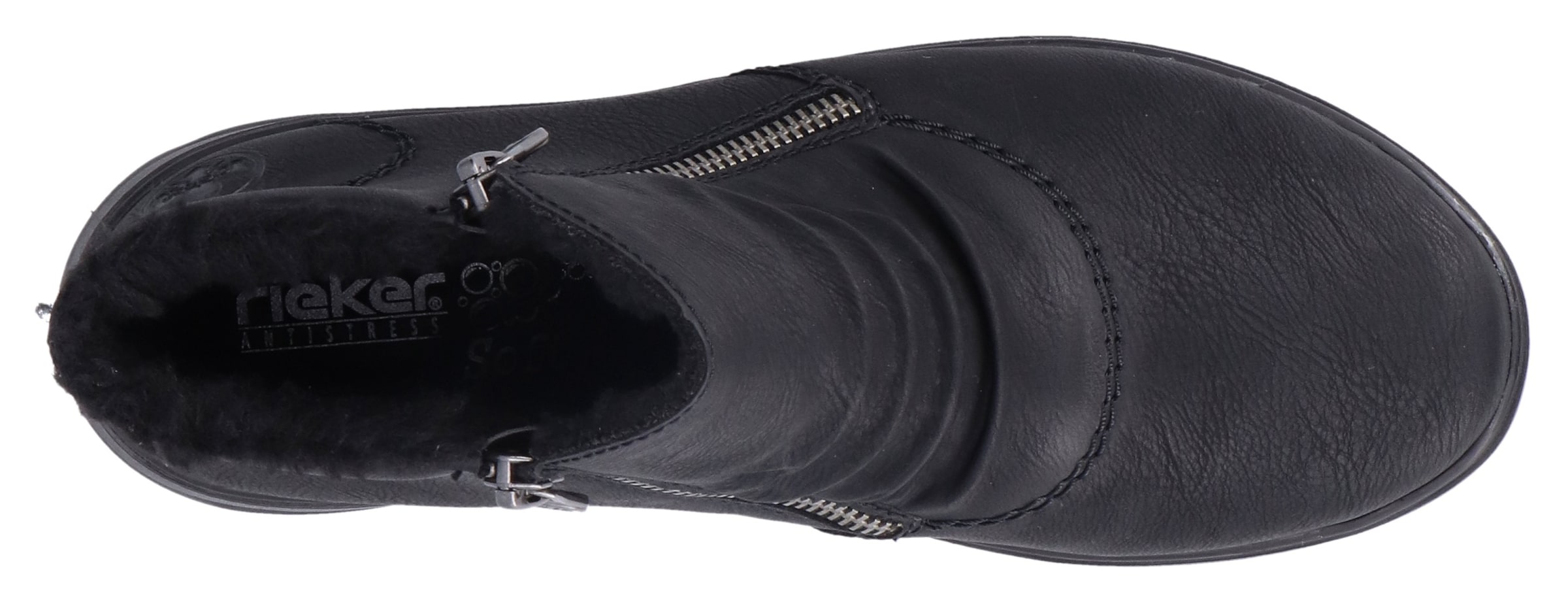 Rieker Enkellaarsjes in Zwart