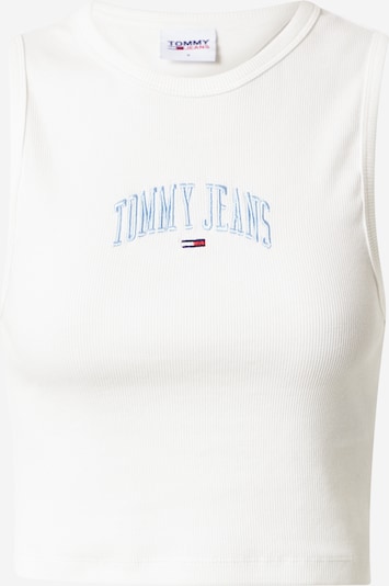 Tommy Jeans Top in ecru / navy / hellblau / rot, Produktansicht