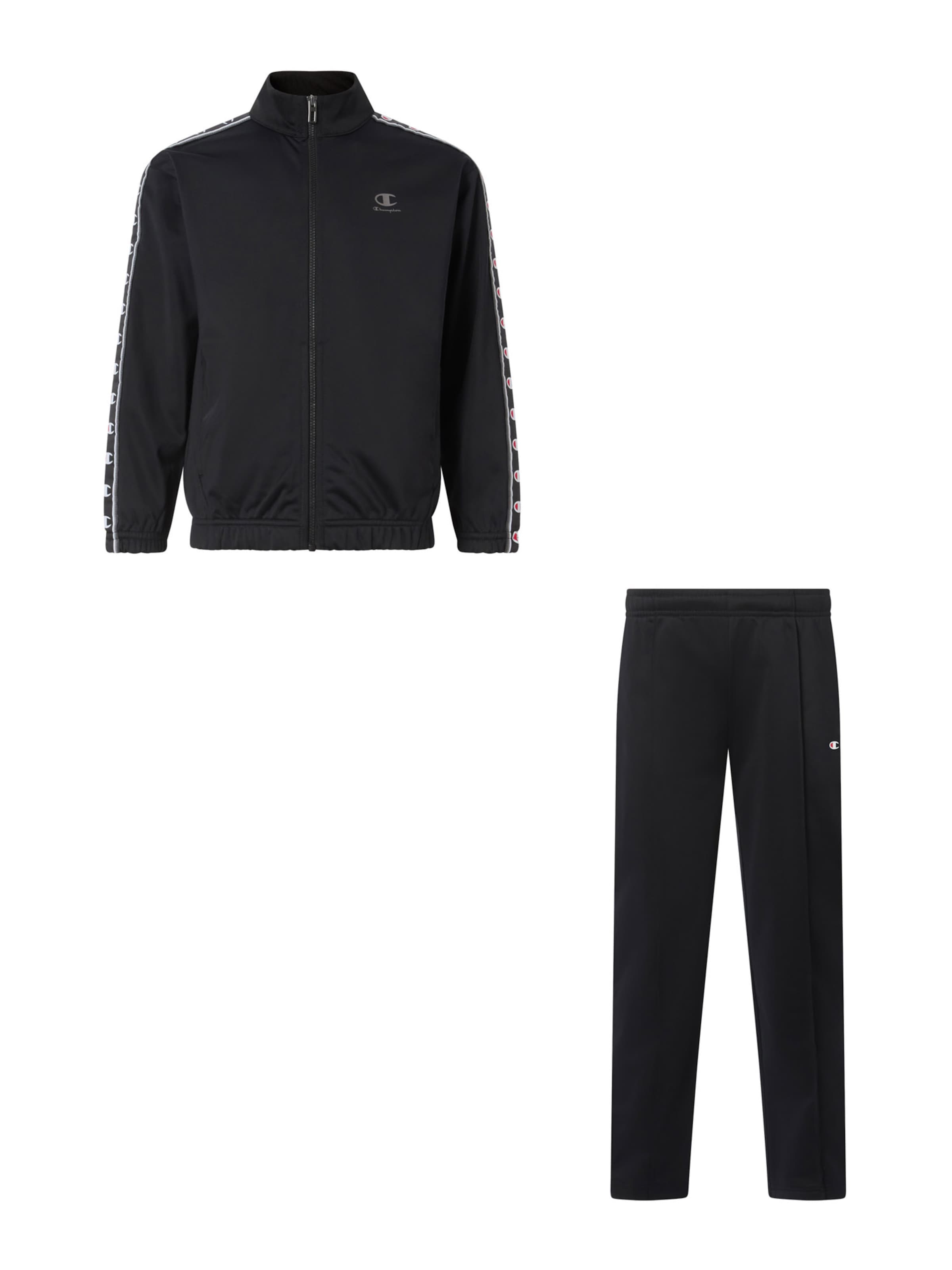 Survêtement Champion Authentic Athletic Apparel en noir : devant