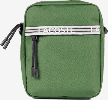 LACOSTE Crossbody Bag 'Neocroc' in Green: front