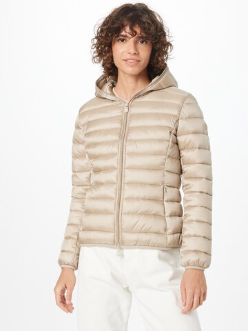 Veste mi-saison 'ALEXIS' SAVE THE DUCK en beige : devant