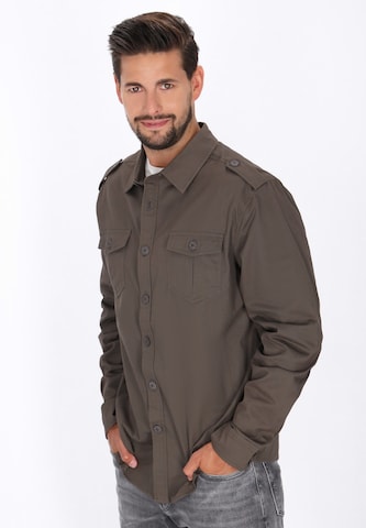 DreiMaster Vintage - Ajuste regular Camisa en gris: frente