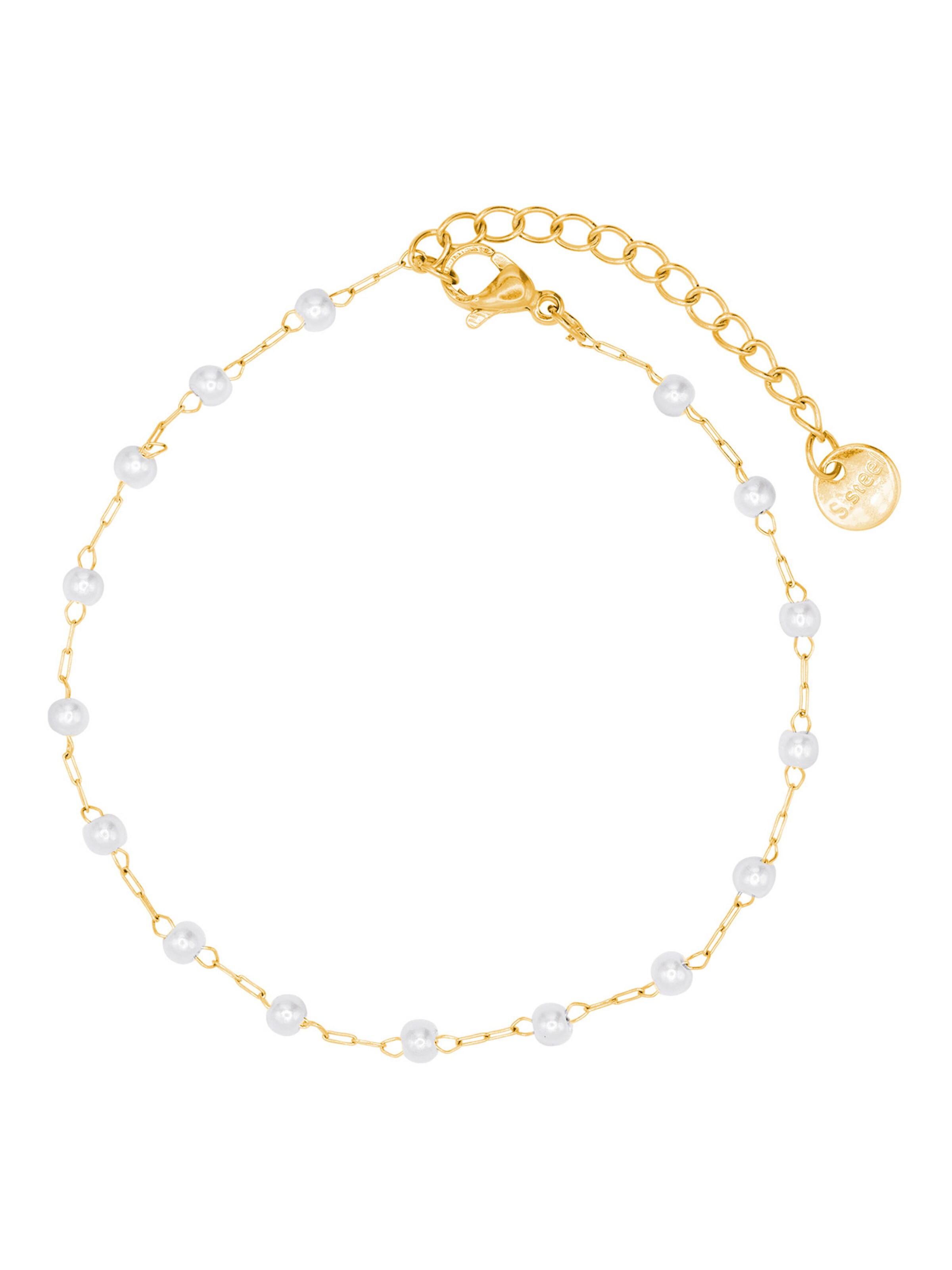 Heideman Armband 'Tirus' in Gold: Vorderseite