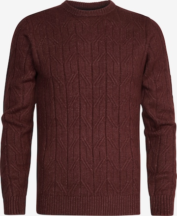 Petrol Industries Sweater in Red: front