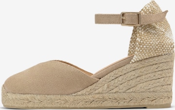 Castañer Espadrillo 'CHIARITA' värissä beige: etupuoli