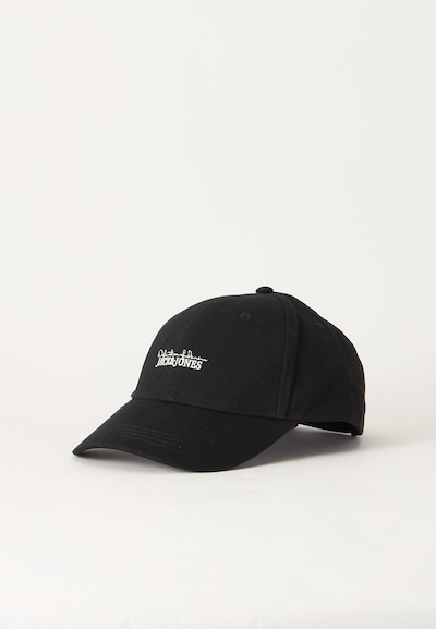 JACK & JONES Pet in 55-60 in de kleur Zwart / Wit, Productweergave