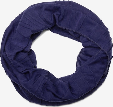 styleBREAKER Schlauchschal 'Loop mit Falten Muster' in Lila: Vorderseite