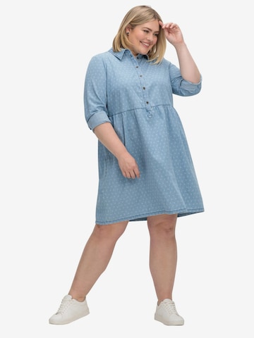 Robe-chemise SHEEGO en bleu