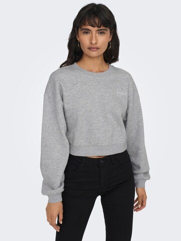 Sweat-shirt ONLY en gris