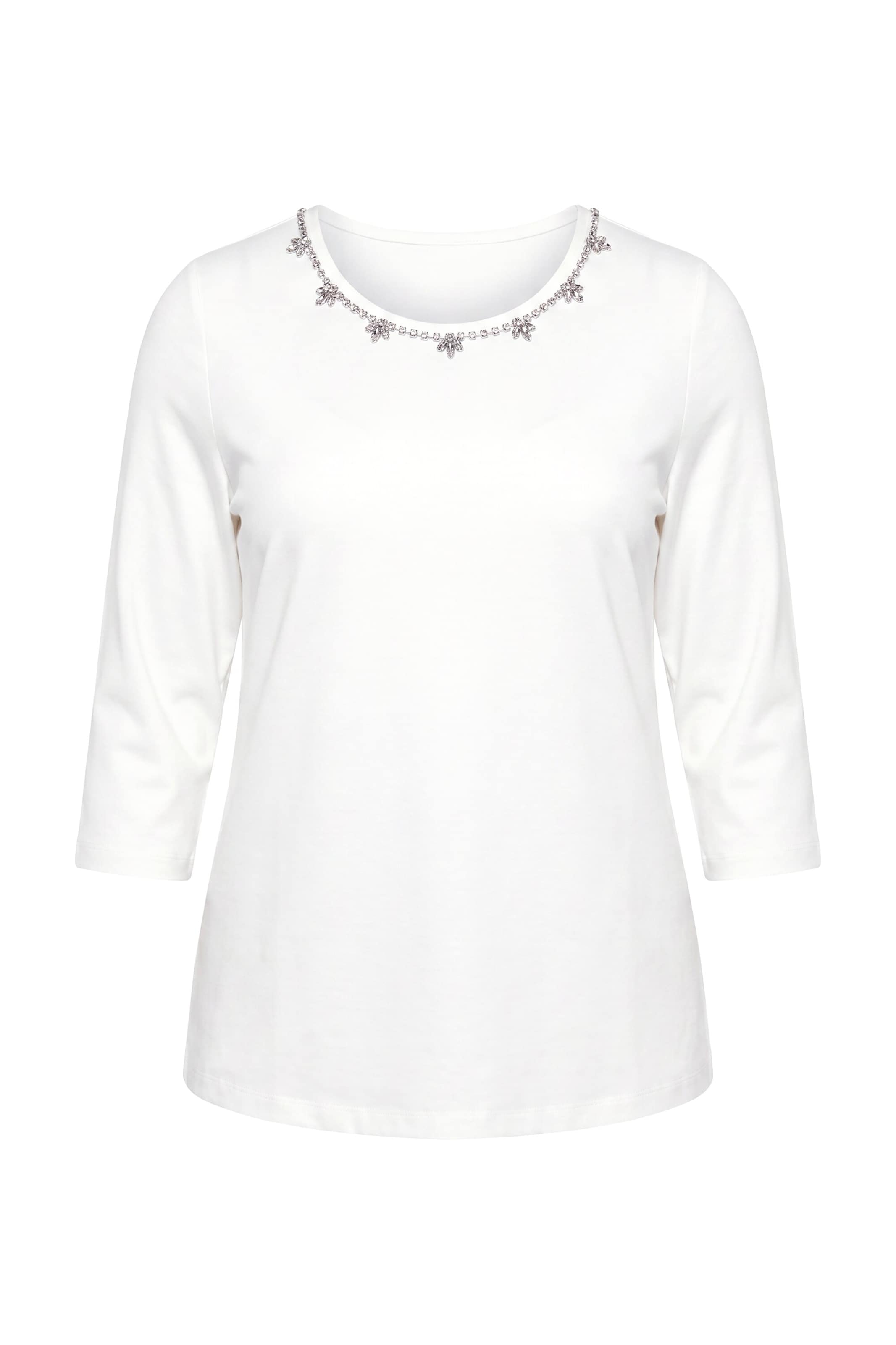 Ulla Popken Shirt in White: front