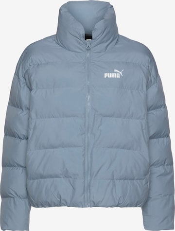 PUMA Winter Jacket in Blue: front