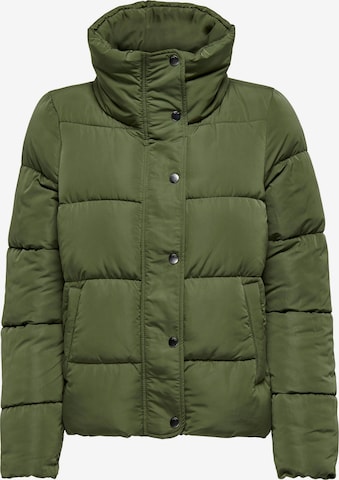 ONLY Зимняя куртка в Зеленый: спереди