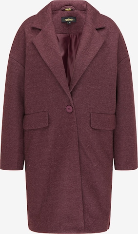 Manteau mi-saison usha BLACK LABEL en violet : devant