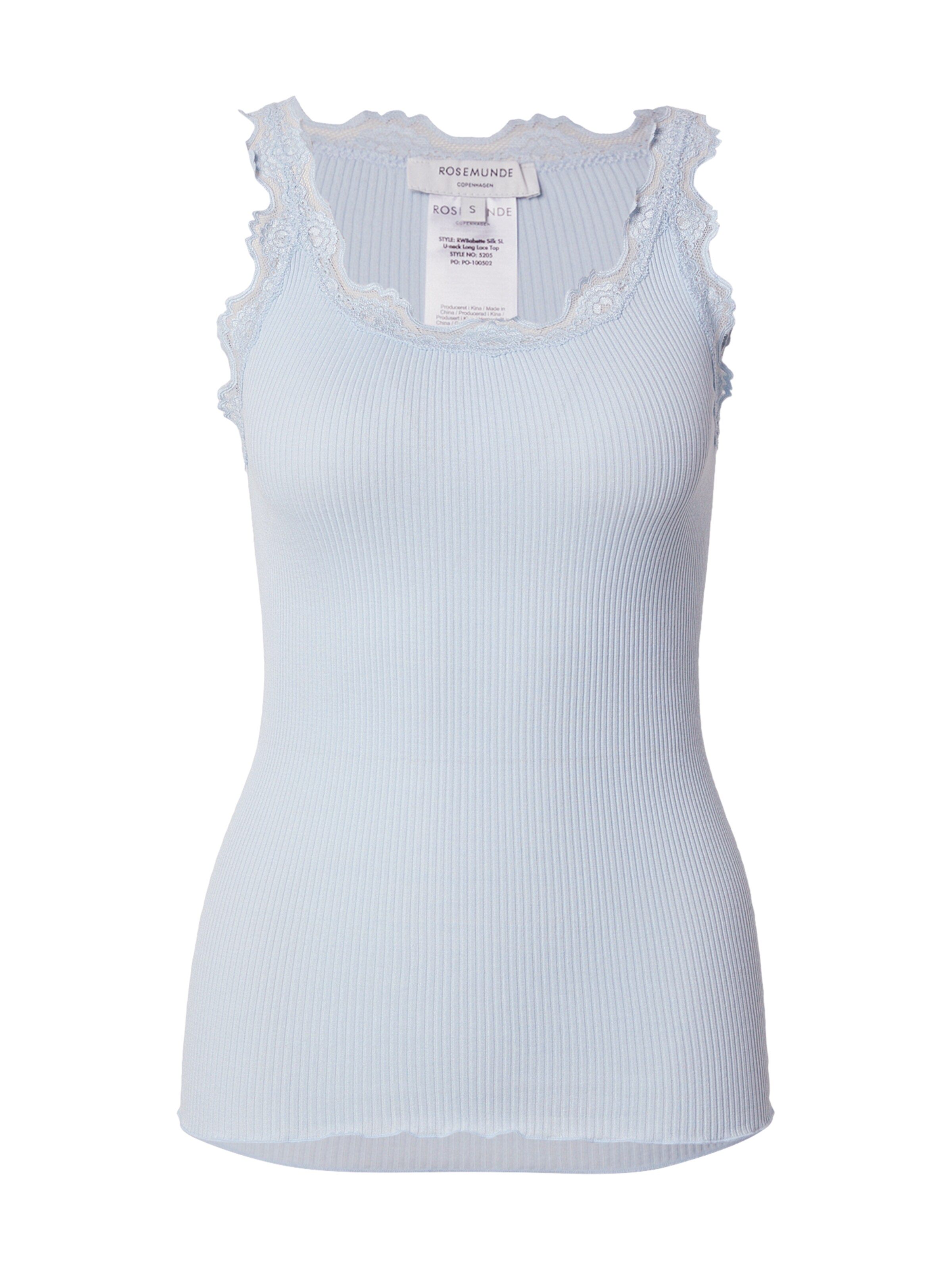 rosemunde Top - Modrá: predná strana