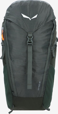 SALEWA Sports Backpack in Green: front