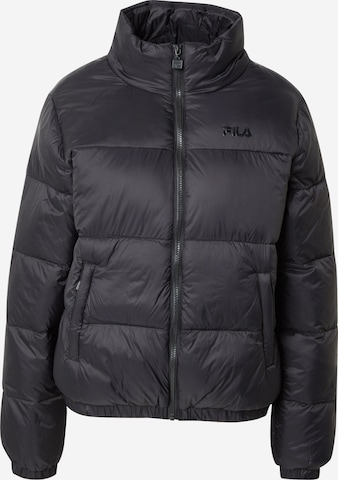 FILA Спортивная куртка 'STAGGIA' в Черный: спереди