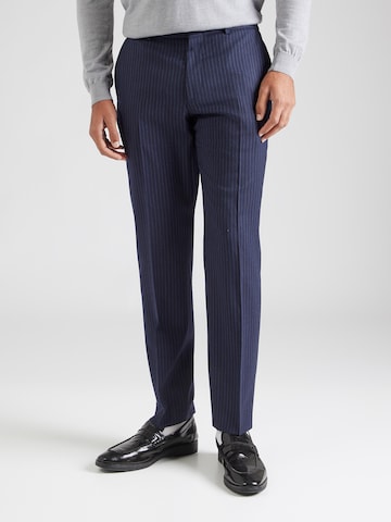 Michael Kors Regular Панталон с ръб в синьо: отпред