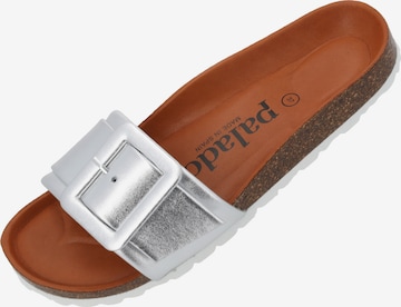 Palado Mule 'Palado Nubra' in Silver: front