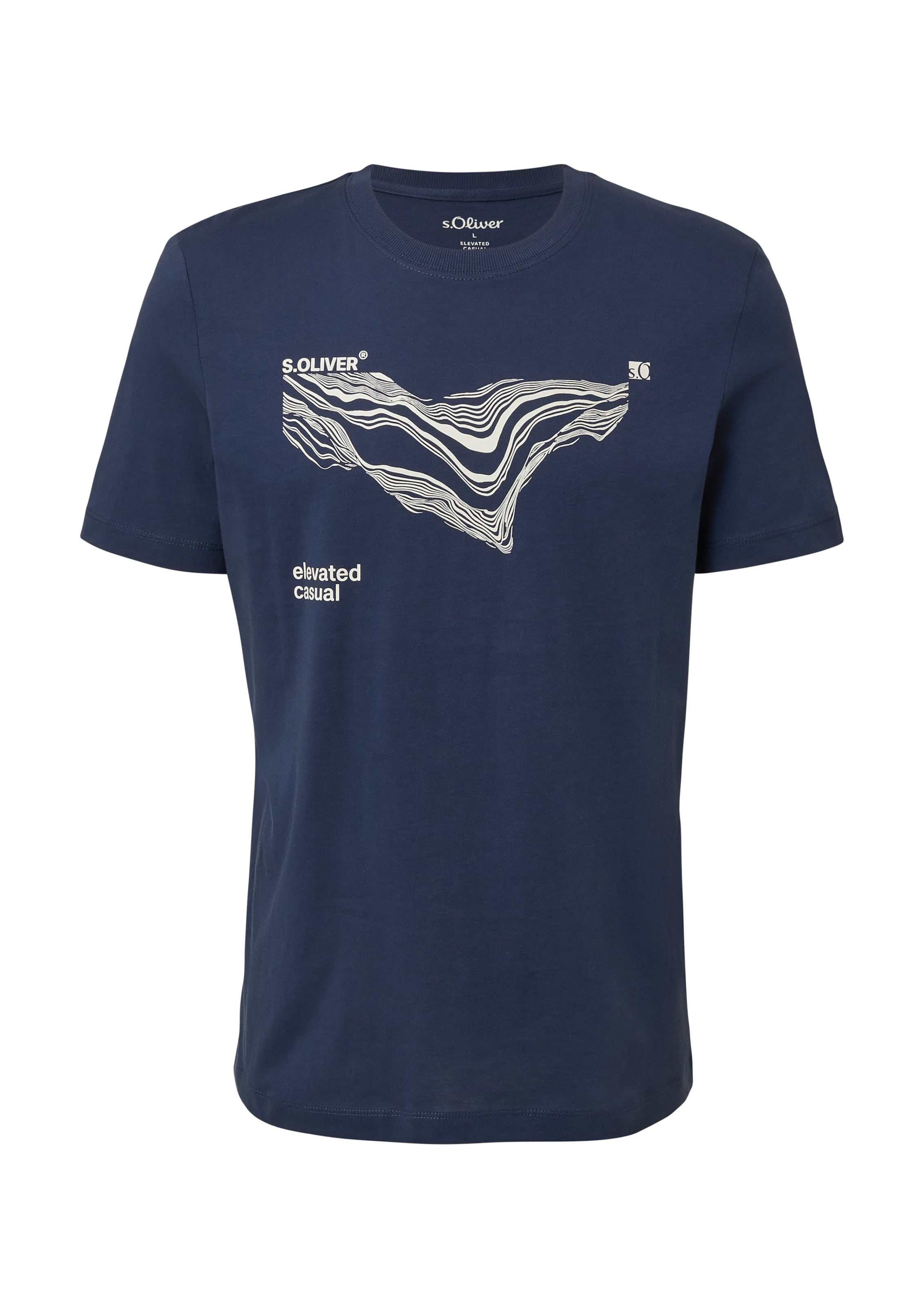 s.Oliver Футболка в Синий: спереди