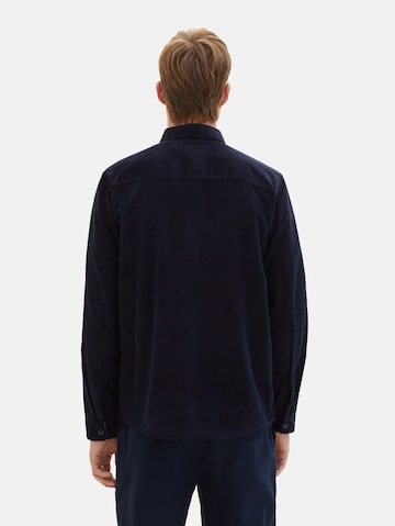 TOM TAILOR Comfort Fit Hemd in Blau