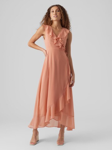 VERO MODA Jurk in Bruin: voorkant