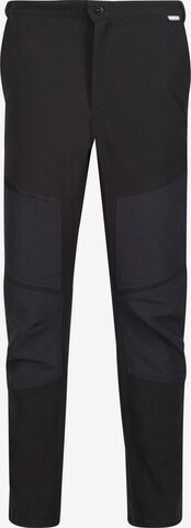 REGATTA Outdoor Pants 'Questra IV' in Black: front