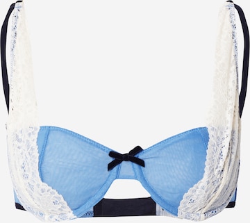 WILD LOVERS Balconette Rintaliivi 'LILITH' värissä sininen: etupuoli