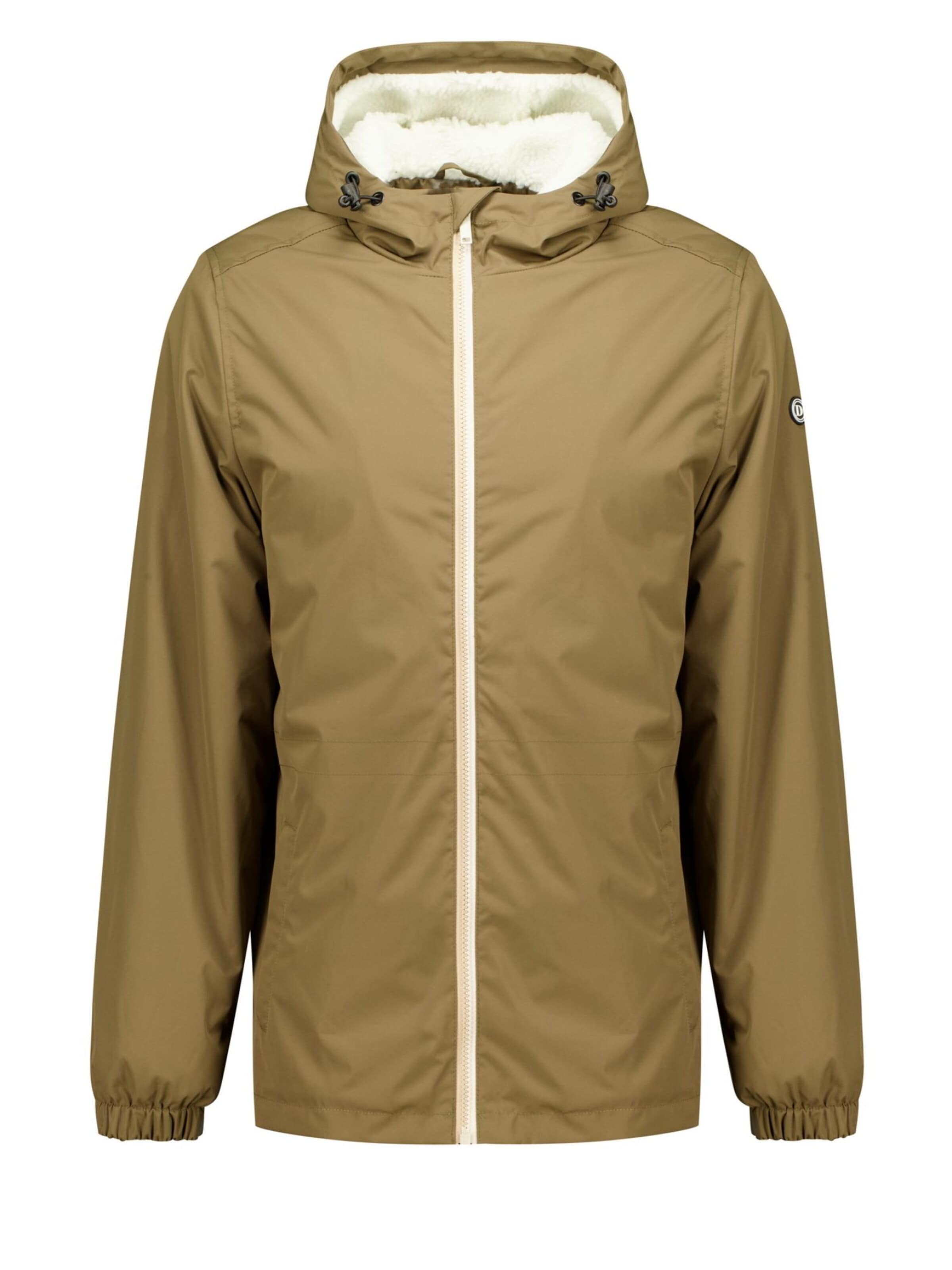 Manteau mi-saison Deeluxe en vert : devant