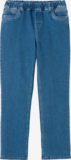 SHEEGO Jean en bleu denim, Vue avec produit