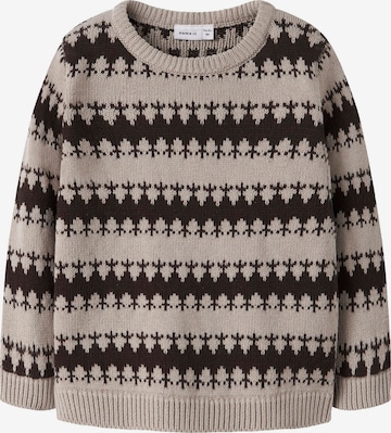 NAME IT - Jersey en beige: frente