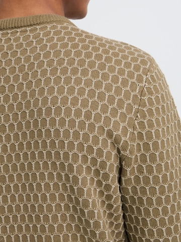 BLEND Sweater 'Dong' in Brown